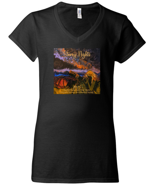 RMSS 2025 Ladies V-neck Softstyle T-shirt