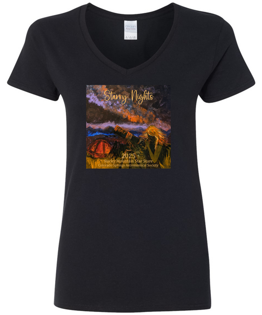 RMSS 2025 Ladies Heavy Cotton V-Neck T-Shirt