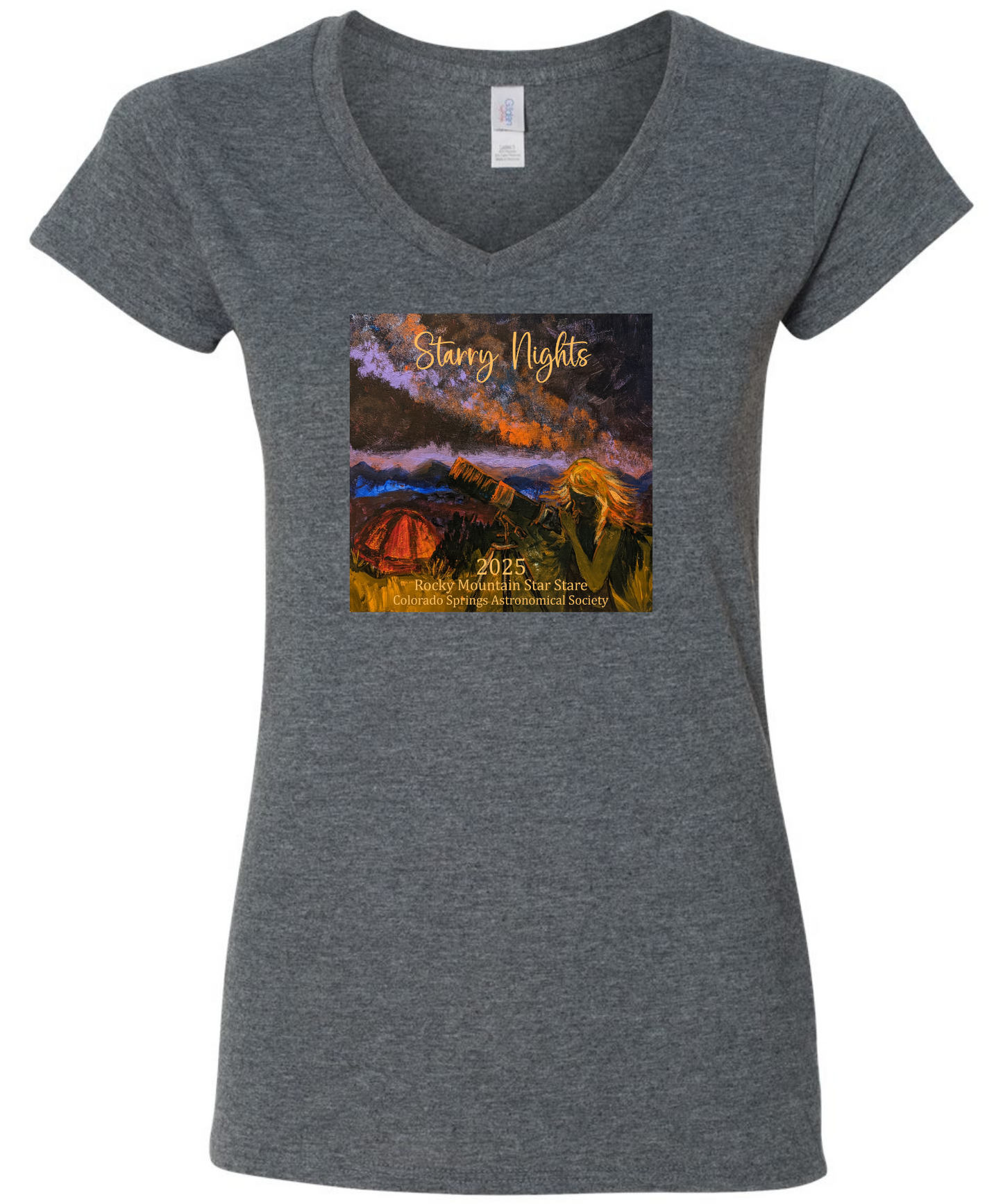 RMSS 2025 Ladies V-neck Softstyle T-shirt